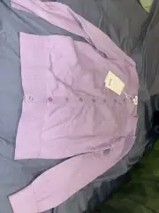 Seed Girls Cardigan 8 Lavender Freepost G65