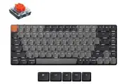 Keychron K3 V3 Low-Profile QMK White Wireless Mechanical Keyboard - Red Switch [KBKCK3XA1]