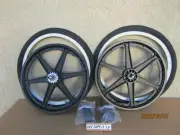 NEW 20'' BICYCLE MAGS WHEEL SET , TIRES & TUBES FOR BMX , GT, DINO, MONGOOSE,