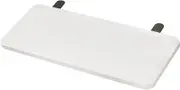 STARTIST Desk Extender Board Arm Rest Expansion Folding Desktop Extension Board Space Saving Table Mount 19.69x7.87inch widening Board, White