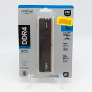 Crucial Pro 32GB DDR4 UDIMM Desktop Memory (RAM) 3200MHz - CP32G4DFRA32A