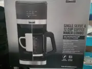 Bella Pro Series - Single Serve & 12-Cup Coffee Maker Combo - Black - BRAND NEW