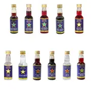 Samuel Willards Gold Star 50ml Bourbon Whisky Gin Rum Ouzo Mix and Match Essence