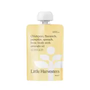 Little Harvesters Puree Pouch - Chickpeas, Flax & Pumpkin 120g