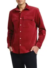 [Marcs] Electric Cord Shirt in Red