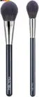 2Pcs Makeup Brushes Set for Face Powder Blusher Highlighters Luminizers Cosmetic