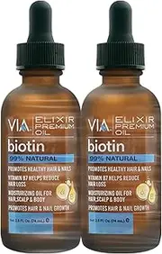 VIA Premium Elixir - biotin Pack of 2