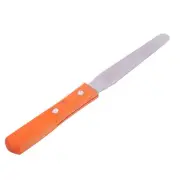 LAVEN Metal Straight Stainless Waxing Spatula Wax Applicator Spatula Wooden H...