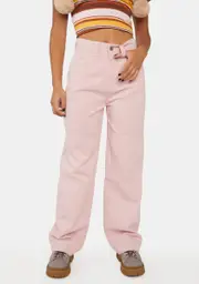 [Kickers] Pink Drill Carpenter Trousers