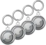 4 Pack Waterproof Air Tag Case (black)
