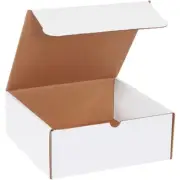 10" X 10" X 4" White Literature Mailers (50 Per Bundle)