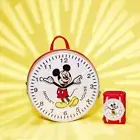 Loungefly Mickey Mouse Watch Mini Backpack & Wallet Set