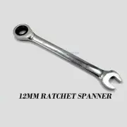 12MM GEAR SPANNER COMBINATION OPEN END RING RATCHET SPANNER WRENCH 12 MM NEW