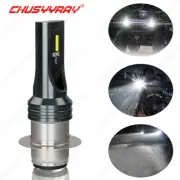BA20D 6-80V 18W H6 CSP LED White Bulb Hi/Lo Light Motorcycle Moped ATV Headlight