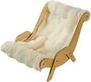 Générique Furry Indoor Cat, Cute Dog Couch, Cat Couch Bed, Plush Pet Cat, Soft Calming Bed, Calming Pet Sofa, Puppy Couch Bed 37x50x36.5cm/14.57x19.69x14.37 inches Sofa Bed for Cats and Dogs