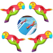 4 Pcs Beach Towel Clips Parrot Towel Holders Patio or Pool Accessories