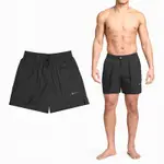 NIKE 短褲 SWIM VOLLEY SHORTS 男款 黑 7吋 速乾 寬鬆 抽繩 海灘褲 NESSE472-001