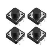 12x12x8mm Panel Momentary 4-Pin PCB DIP Tactile Tact Push Button Switch 80PCS