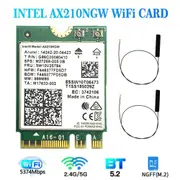 OEM AX211 WiFi 6E + Bluetooth 5.3 Internal M.2 Wireless Adapter With Internal [SEVOEM5W012]