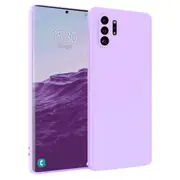 MCC For Samsung Galaxy Note10+ Plus Soft Liquid Silicone Shockproof Case Cover Note 10+ N975 N976 [Light Purple]
