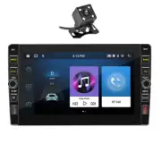 9in 2DIN Car Radio Stereo Player Bluetooth GPS WiFi FM USB RCA With Free Camera (for: Peugeot)