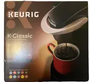 NEW Keurig K-Classic Single Serve Coffee Maker ( 3 cup sizes 6 to 10 oz.)