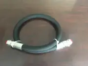 '3/8" x 240" 2-Wire 5,000 PSI Hydraulic Hose Assembly with 2- Female JIC Swivels