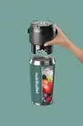 NutriBullet Flip Stainless Steel USB-C Rechargeable Portable Blender -Eucalyptus