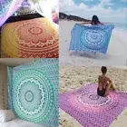 Decor Bohemian Beach Towel Indian Mandala Tapestry Yoga Mat Thin Blanket