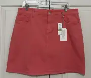 NWT Tommy Bahama Size 14 coral Boracay Beach Short Skirt women's $110