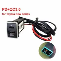 在飛比找蝦皮商城精選優惠-雙端口 QC 3.0 USB PD Type-C 車載充電器