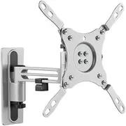 Goobay 71988 Universal TV Wall Mount - Swivel, Tilt & Extend (23.6cm) for 13-43 Inch TVs, Max 15kg, VESA 200x200mm, Ideal for Motorhomes