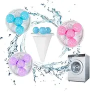 4PCS Floating Hair Filtering Mesh Removal, Lint Catcher for Washing Machine Wool Device, Reusable Washing Machine Hair Filter Cleaning Mesh Bag Pet Dog Cat Hair Remover