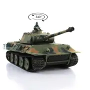 TK7.0 2.4Ghz Henglong RTR German Panther V BB IR RC 1/16 Scale Plastic Tank 3819