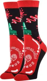 Oooh Yeah Women's Crew Funny Novelty Socks Awesome Sauce