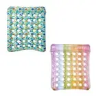 Inflatable Pool Float Mat Inflatable Beach Float Lounge Spacious with Headrest