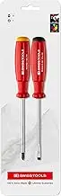 PB Swiss 8261 SwissGrip Slotted & Phillips Screwdriver Set (2-Pieces)