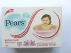 Baby Soap Pears Natural Original Moisture Cream & Active Floral Pure 95g