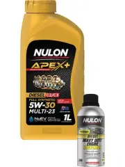 Nulon Apex+ 5W-30 Multi-23 Diesel Engine Oil 1L + Diesel Engine Treatment 500ml