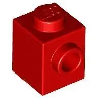 在飛比找蝦皮商城優惠-LEGO零件 變形磚 1x1 87087 紅色 455888