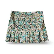 Chicos Zenergy UPF Pleated Skort Skirt Neema Size 3.5 US 18 XL Pull On NWT
