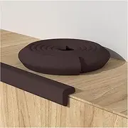 Corner Protectors，Foam Edge Protectors， Edges Guard, Home Office Furniture Edges Strips, Proof Bumper Foam Padding, Desk Edges Cushion(Brown,20m)