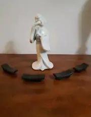 Chopstick Holder Rest Pagoda Style Clay Sushi NEW Sold in Lots of 4