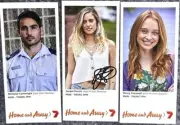 Home And Away Cash Felicity Michelle Fan Cards, Nic Jacqui Mercy