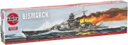 Bismarck 1:600 Vintage Classics Military Naval Ship Plastic Model Kit A04204V...