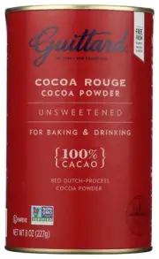 Guittard Chocolate Cocoa Powder Uns Cocoa Rouge 8 Oz (Pack Of 1)