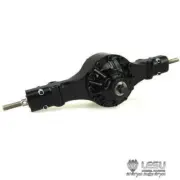 US Stock LESU Differential Speed Rear Axle for 1:14 Tamiya RC Tractor Truck