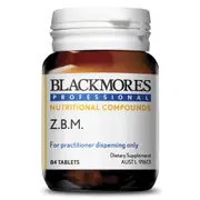 Blackmores Professional Nutritional Compounds Z.B.M Tablets 84
