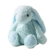 Jiggle & Giggle Blue Bunny Plush Kids/Children's Decor Night Light 27x25cm 3y+