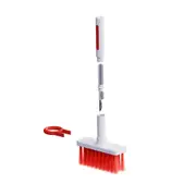 Keyboard Charcoal Infused Cleaning Soft Brush Cleaner - Red